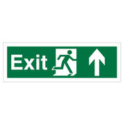 Exit (Up Arrow) Sign